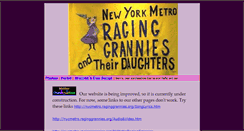 Desktop Screenshot of nycmetro.raginggrannies.org